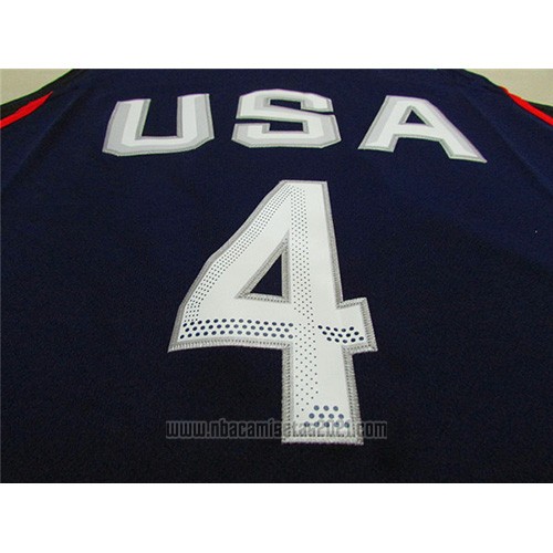 Camiseta USA 2016 Jimmy Butler #4 Azul